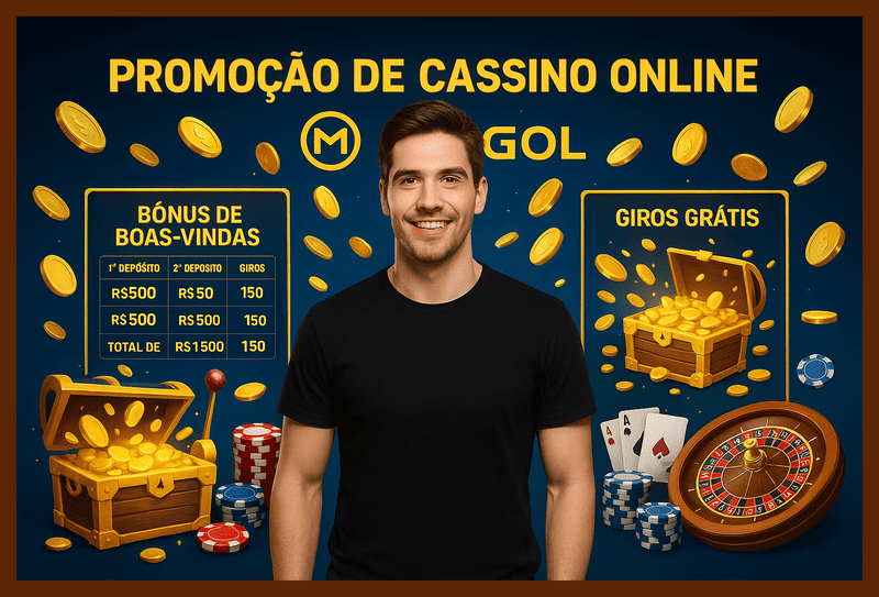 O bônus promocional METGOL é uma ótima maneira de começar sua aventura