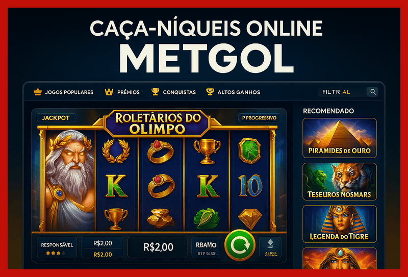 Jogos de Slot no Casino Online METGOL