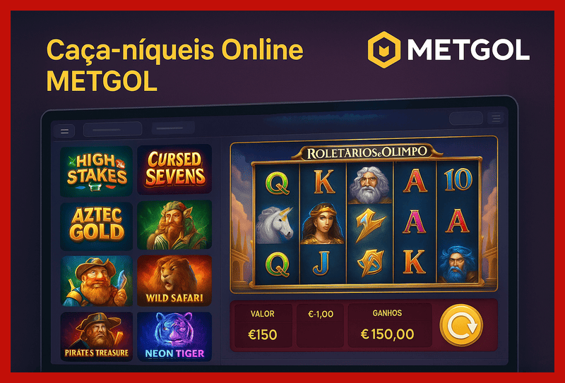 Explore o mundo das slot machines no METGOL Casino